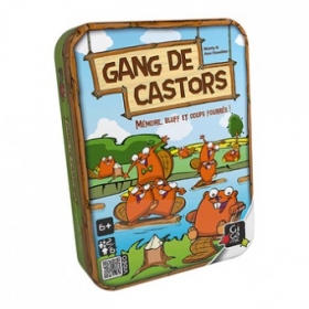 couverture jeu de société Gang de castors - boite m&eacute;tal