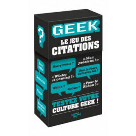 couverture jeu de société Geek&nbsp;: Le Jeu des Citations