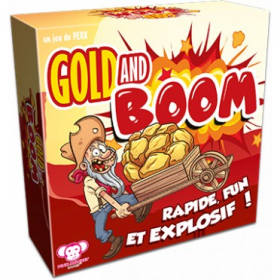 couverture jeu de société Gold and Boom