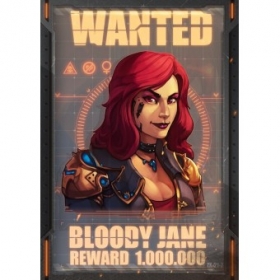 couverture jeu de société Goodies Titanium Wars - Carte Leader Bloody Jane