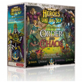couverture jeu de société Heroes of Land : Air &amp; Sea - Order and Chaos Expansion