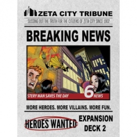 couverture jeux-de-societe Heroes Wanted - Breaking News