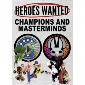 couverture jeu de société Heroes Wanted - Champions and Masterminds