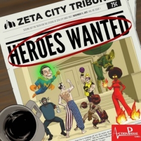 couverture jeu de société Heroes Wanted - Occasion
