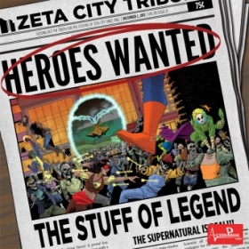 couverture jeu de société Heroes Wanted - The Stuff of Legend Expansion