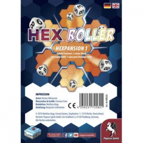 couverture jeu de société HexRoller : Hexpansion 1