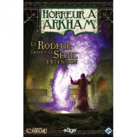 couverture jeu de société Horreur à Arkham - Le rôdeur devant le seuil