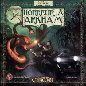 couverture jeu de société Horreur à Arkham