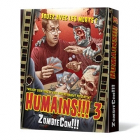 couverture jeu de société Humains!!! 3 ZombieCon !!! - Occasion