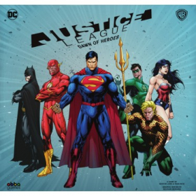 couverture jeu de société Justice League - Dawn of Heroes