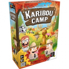 couverture jeu de société Karibou Camp