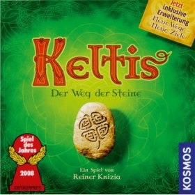 couverture jeu de société Keltis + Extension VO