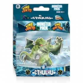 couverture jeu de société King of Tokyo (Anglais) - Cthulhu Monster Pack