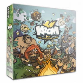 couverture jeux-de-societe Krom : Une Préhistoire de Fou