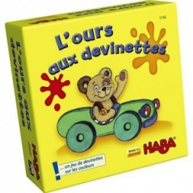 couverture jeu de société L'ours aux devinettes