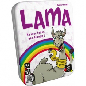 couverture jeu de société Lama
