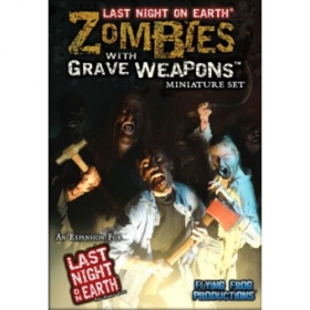 couverture jeu de société Last Night on Earth - Zombies with Grave Weapons Miniature Set