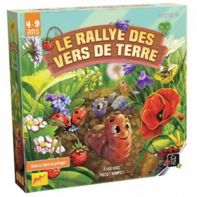 couverture jeu de société Le Rallye des Vers de Terre