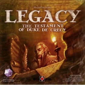 couverture jeu de société Legacy: The Testament of Duke de Crecy