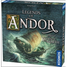 couverture jeu de société Legends of Andor - Journey to the North Expansion