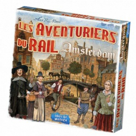 couverture jeu de société Les Aventuriers du Rail - Amsterdam