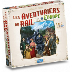 couverture jeux-de-societe Les Aventuriers du Rail - Europe 15ème Anniversaire