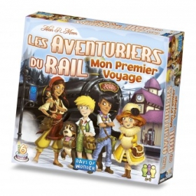 couverture jeux-de-societe Les Aventuriers du Rail Europe : Mon Premier Voyage
