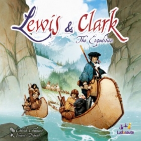 couverture jeu de société Lewis &amp; Clark Version Anglaise