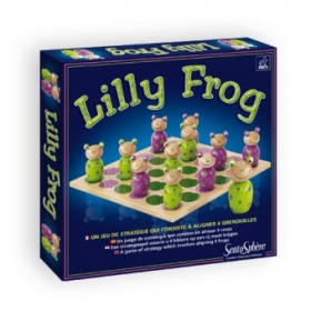 couverture jeu de société Lilly Frog
