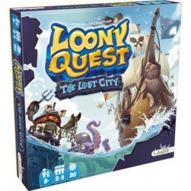couverture jeu de société Loony Quest - The Lost City (anglais)