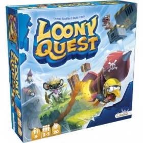 couverture jeu de société Loony Quest - Version Anglaise