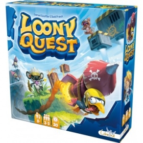 couverture jeu de société Loony Quest