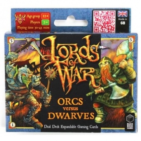couverture jeu de société Lords of War: Orcs versus Dwarves