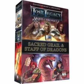 couverture jeu de société Lost Legacy : Third Chronicle - Sacred Grail &amp; Staff of Dragons