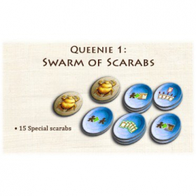 couverture jeu de société Luxor Queenie 1 - Swarm of Scarabs