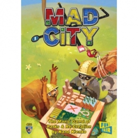 couverture jeu de société Mad City