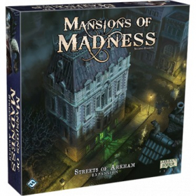 couverture jeu de société Mansions of Madness - Streets of Arkham Expansion expansion