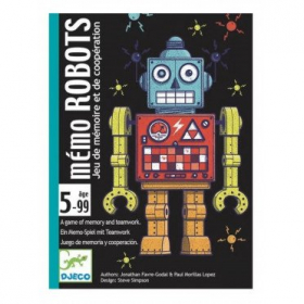 couverture jeu de société Mémo Robots