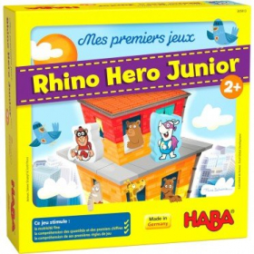 couverture jeu de société Mes premiers jeux – Rhino Hero Junior