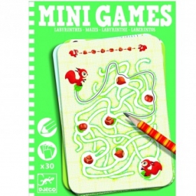 couverture jeu de société Mini Games : Les Labyrinthes d&#039;Ariane