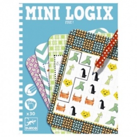 couverture jeu de société Mini Logix : Five