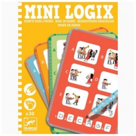 couverture jeu de société Mini Logix : Remets dans l&#039;Ordre