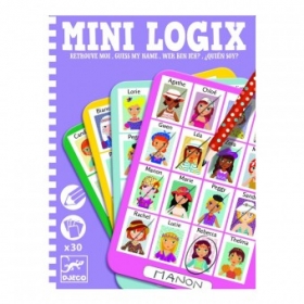couverture jeu de société Mini Logix : Retrouve Moi, Fille