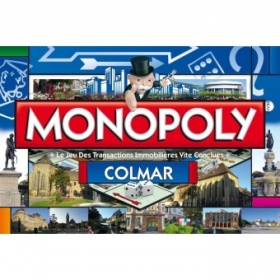 couverture jeu de société Monopoly Colmar