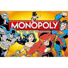 couverture jeu de société Monopoly DC Comics