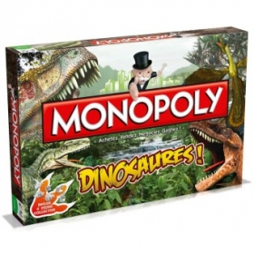 couverture jeu de société Monopoly Dinosaures