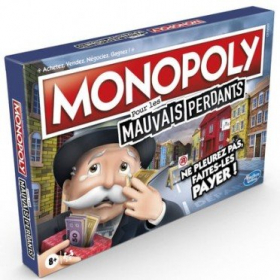 couverture jeu de société Monopoly - Mauvais Perdants