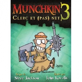 couverture jeu de société Munchkin 3 : Clerc et (pas) Net