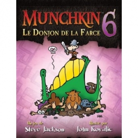 couverture jeu de société Munchkin 6 - Le Donjon de la Farce