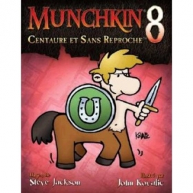 couverture jeu de société Munchkin 8 - Centaure et Sans Reproche